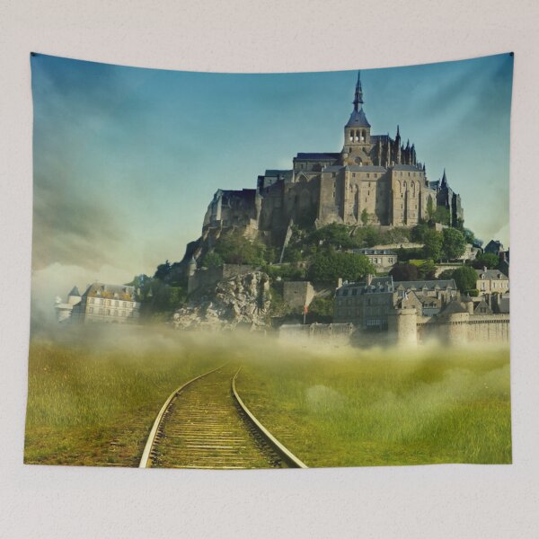 Item preview, panoramic, widescreen prints, wall posters, Tapestries,Tapestry,throw blankets,comforters,duvet covers ,  train track,Railroad art,train wall art,Train art designed and sold by eyesight4vision.