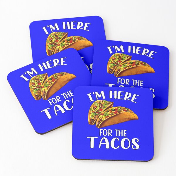 Item preview, Hilarious Funny Taco Lover I'm Here For The Tacos designed and sold by fantasticdesign.