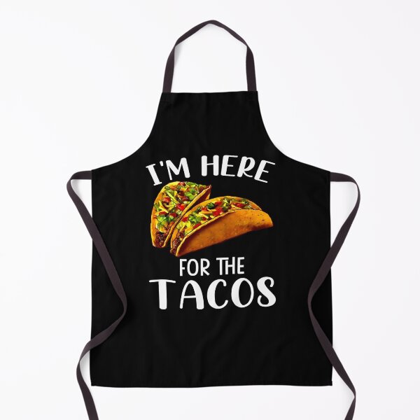 Item preview, Hilarious Funny Taco Lover I'm Here For The Tacos designed and sold by fantasticdesign.