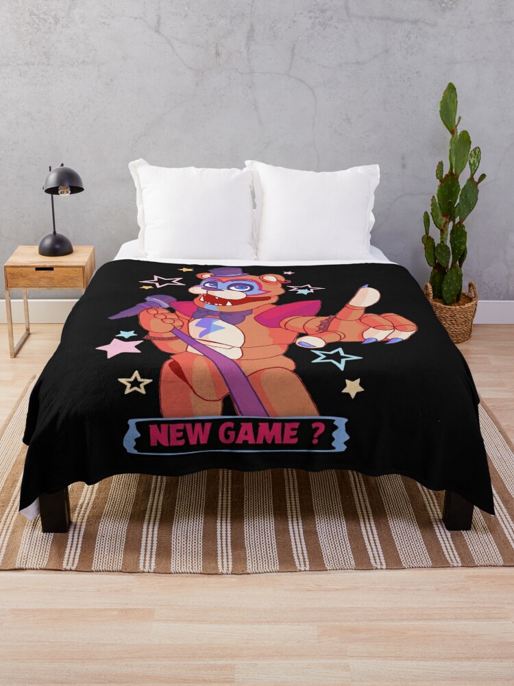 FNAF FIVE NIGHTS AT FREDDY'S Fleece Blanket Bed Throw Soft Blanket Match  Bedding