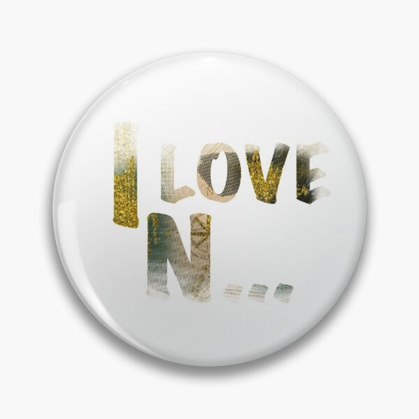 Item preview, I LOVE N ... designed and sold by kreativeadern.