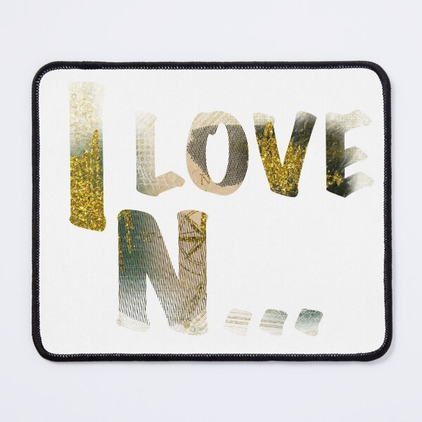 Item preview, I LOVE N ... designed and sold by kreativeadern.