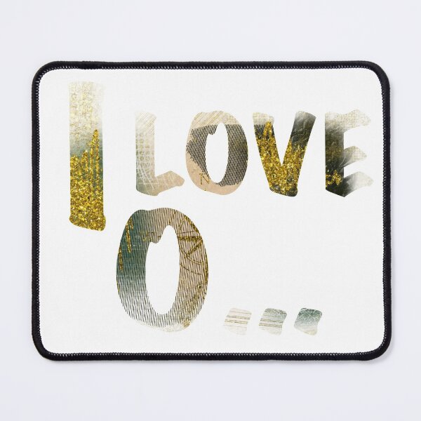 Item preview, I LOVE O ... designed and sold by kreativeadern.