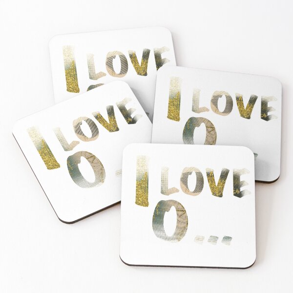 Item preview, I LOVE O ... designed and sold by kreativeadern.