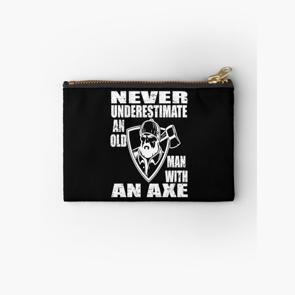Artikelvorschau, Unterschätze niemals einen alten Mann mit einer Axt entworfen und verkauft von MqHStore.