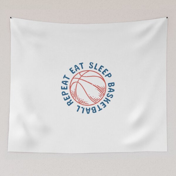 Aperçu de l'œuvre Manger Dormir Basketball Répéter créée et vendue par Dbanksdesign.