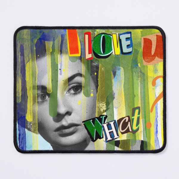 Item preview, Mixed media art with retro letters designed and sold by InnaMGraphic.