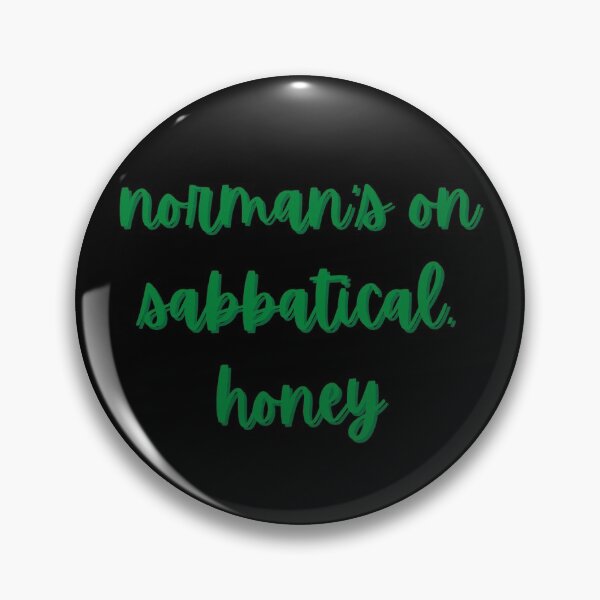 Item preview, norman's on sabbatical, honey designed and sold by ouiouiitslucyb1.
