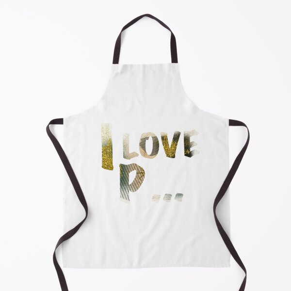 Item preview, I LOVE P ... designed and sold by kreativeadern.