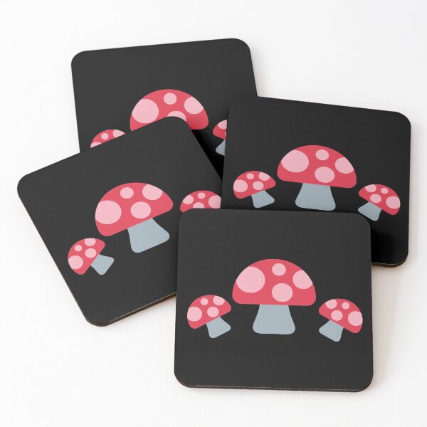 Item preview, Three Little 'Shrooms Mushroom Graphic Cute and Whimsical designed and sold by AnAwkwardOtter.