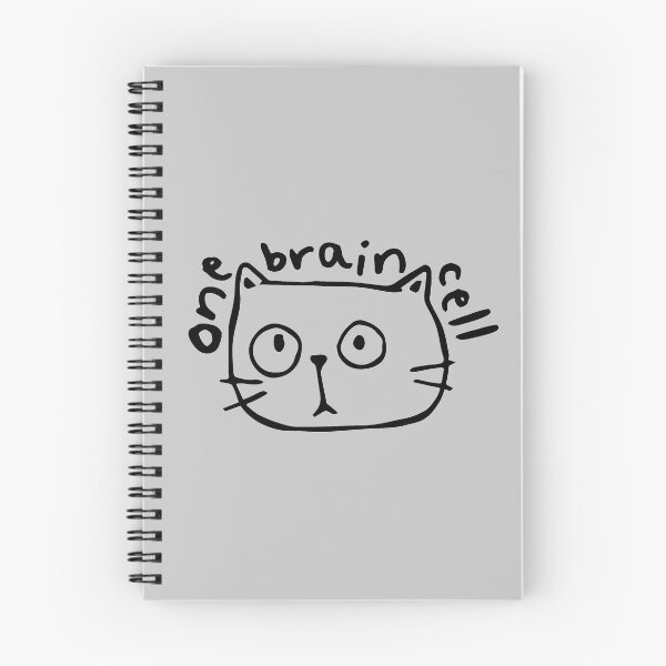Item preview, One Brain Cell Confused Cat Cats Crowd designed and sold by Paper Hearteu.