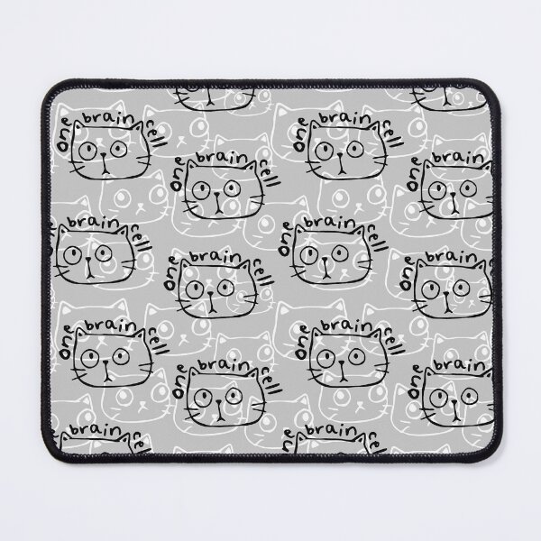 Item preview, One Brain Cell Confused Cat Cats Crowd designed and sold by Paper Hearteu.