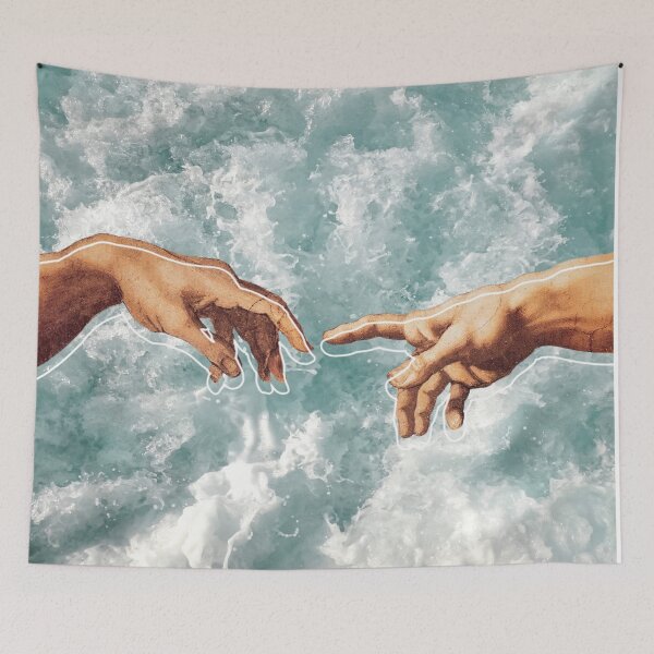 Item preview, The Creation of Adam | Michelangelo  designed and sold by ashleyherkie.