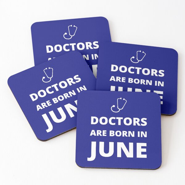 Item preview, Doctors are born in June designed and sold by fev-rocks.