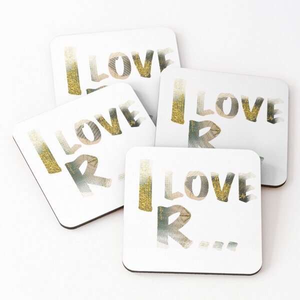 Item preview, I LOVE R ... designed and sold by kreativeadern.