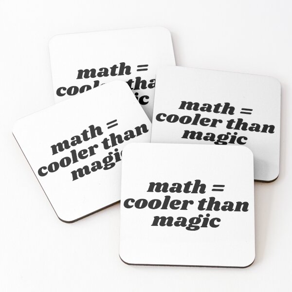 Item preview, math = cooler than magic  designed and sold by ouiouiitslucyb1.