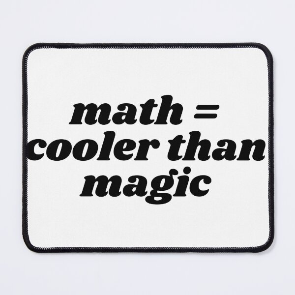 Item preview, math = cooler than magic  designed and sold by ouiouiitslucyb1.