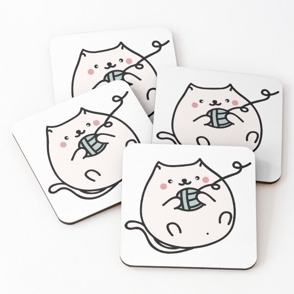 Item preview, Kitten Playing with Ball of Wool designed and sold by PET-SHIRTS.