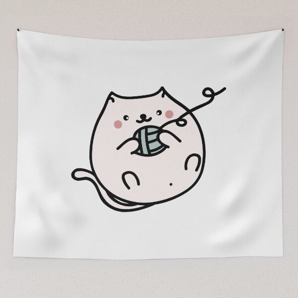 Item preview, Kitten Playing with Ball of Wool designed and sold by PET-SHIRTS.