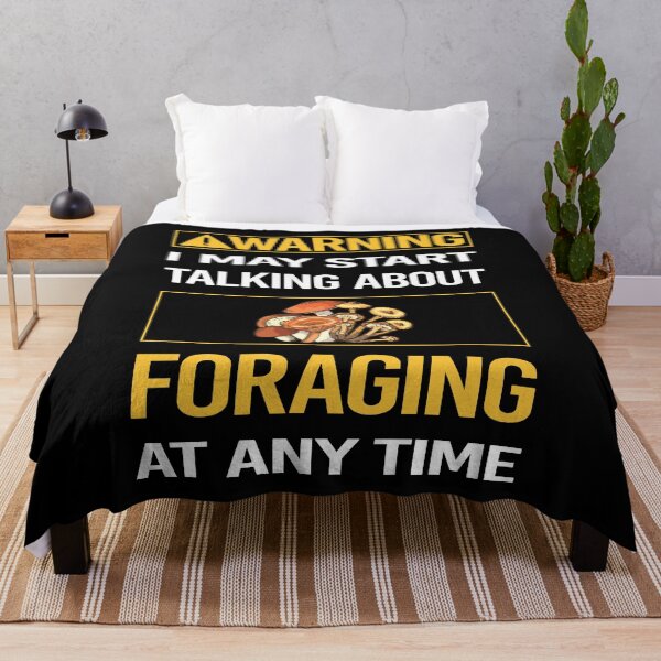 Item preview, Funny Warning Foraging Forage Forager designed and sold by ArydeaNoriega.