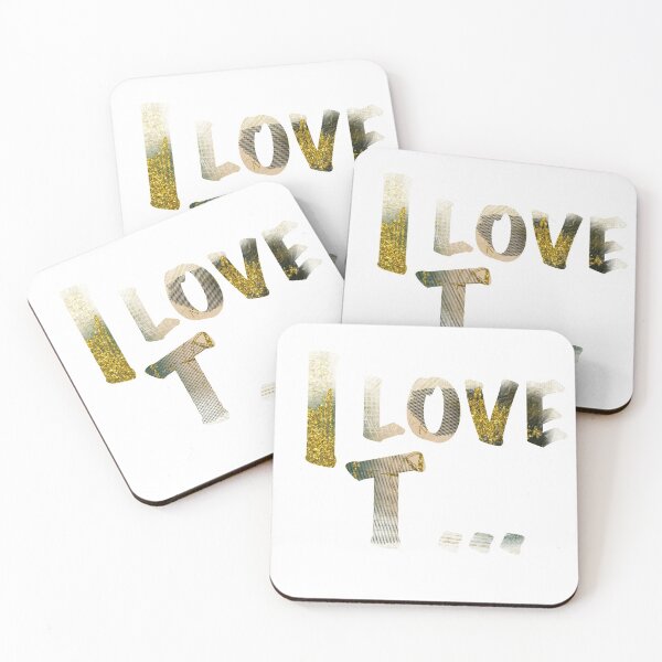Item preview, I LOVE T ... designed and sold by kreativeadern.