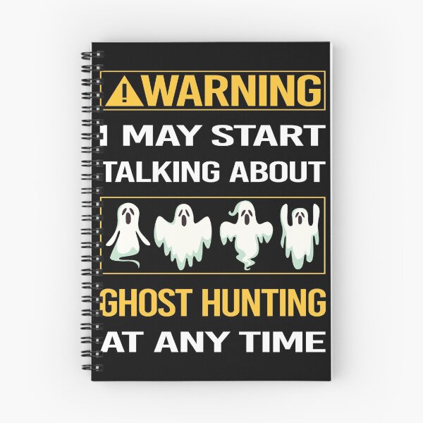 Item preview, Funny Warning Ghost Hunting Paranormal designed and sold by ArydeaNoriega.