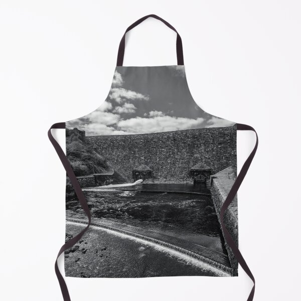 Item preview, Caban Coch Dam, Elan Valley, black and white designed and sold by MaclarenPhoto.