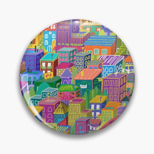 Item preview, Casas Colourful Pattern designed and sold by SaltandPaper.