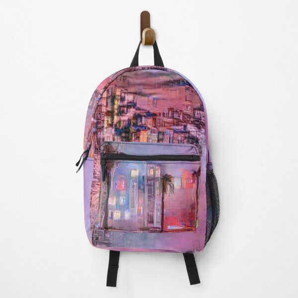 Item preview, Happy New Year celebration with fireworks lighting up the sky in the purple city designed and sold by Bekindtome.