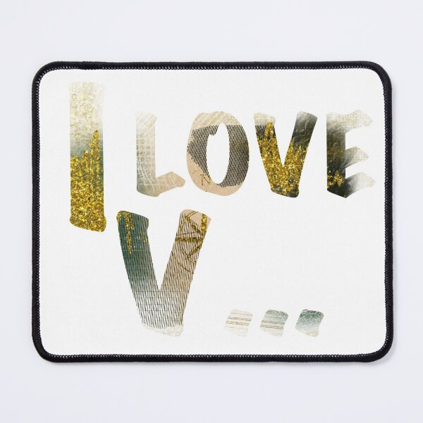 Item preview, I LOVE V ... designed and sold by kreativeadern.
