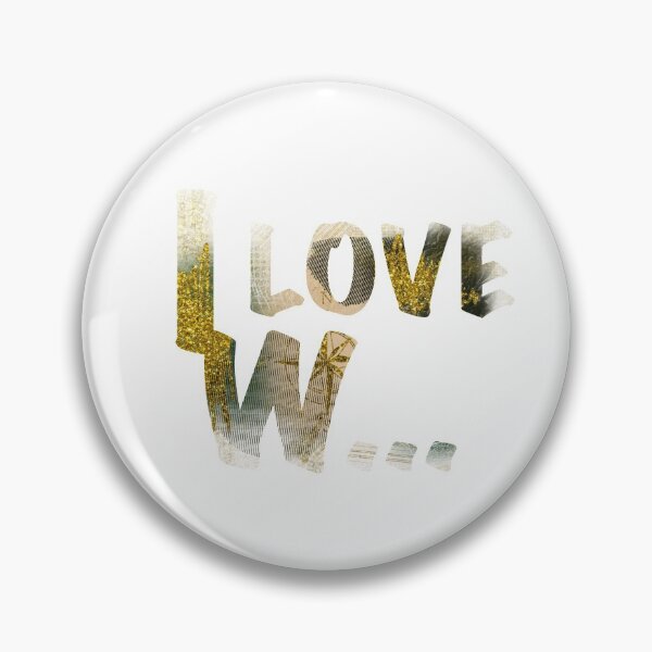 Item preview, I LOVE W ... designed and sold by kreativeadern.