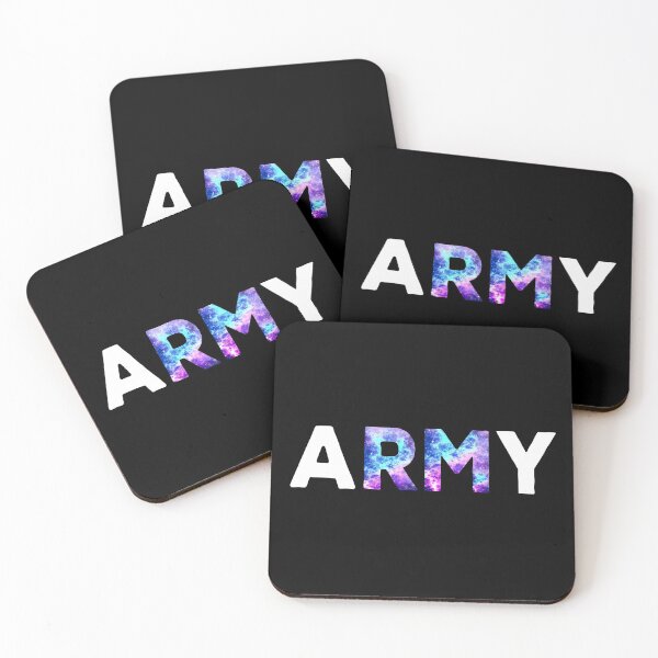Item preview, RM ARMY Galaxy Text Art, K-Pop Lover Galaxy Shirts, Galaxy illustration Sticker designed and sold by trendistic.