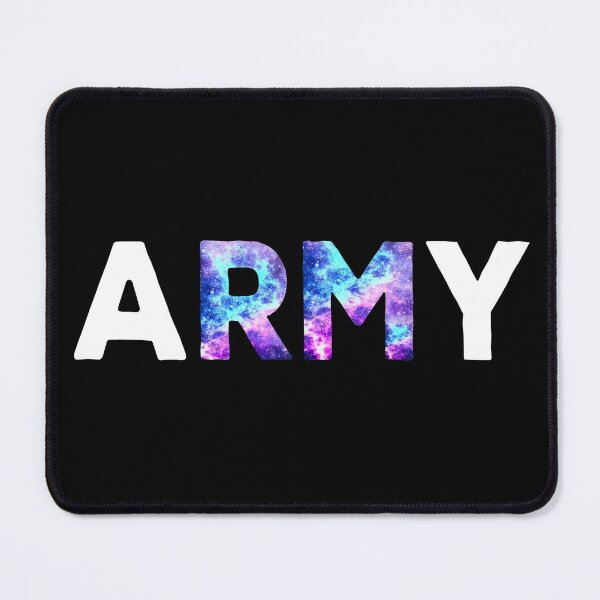 Item preview, RM ARMY Galaxy Text Art, K-Pop Lover Galaxy Shirts, Galaxy illustration Sticker designed and sold by trendistic.
