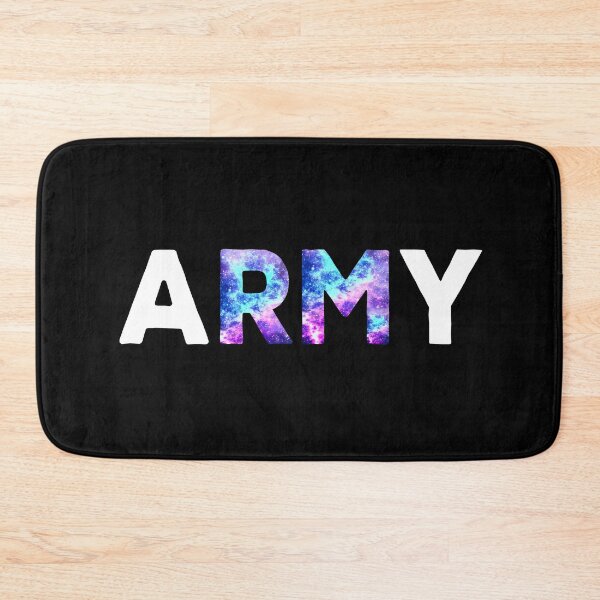 Item preview, RM ARMY Galaxy Text Art, K-Pop Lover Galaxy Shirts, Galaxy illustration Sticker designed and sold by trendistic.