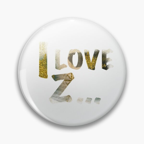 Item preview, I LOVE Z ... designed and sold by kreativeadern.