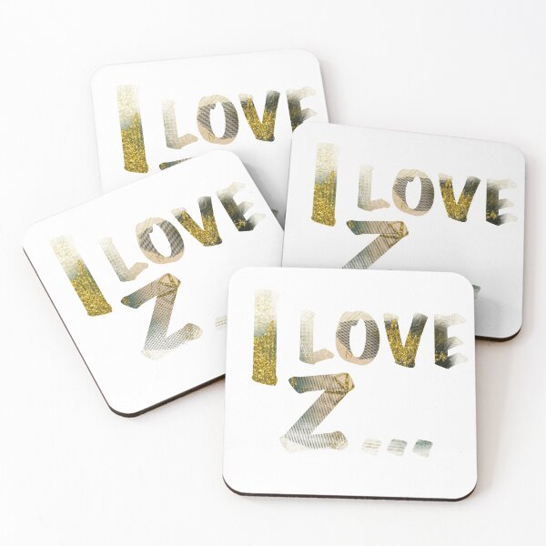 Item preview, I LOVE Z ... designed and sold by kreativeadern.