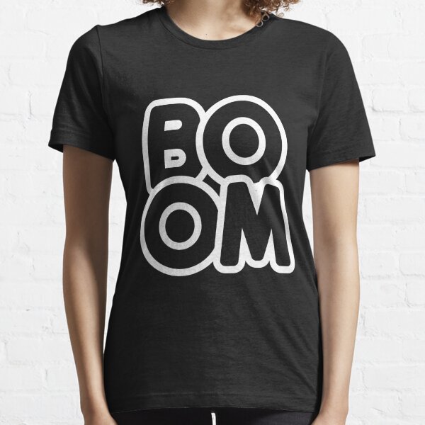 Boom! Big Motivational Words 4 Letter Square Essential T-Shirt