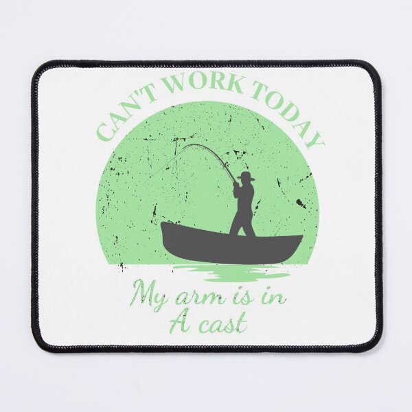 Item preview, Mens Can't Work Today My Arm is in A Cast - Funny Fishing Fathers Day Gift designed and sold by istoriadesign.