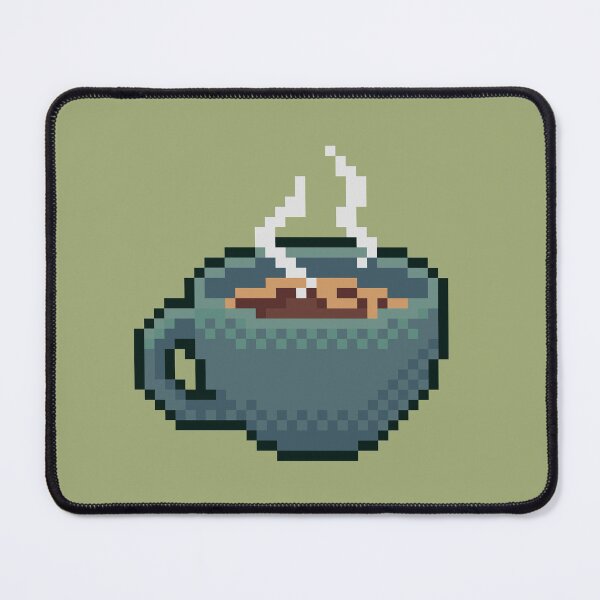 Item preview, Pixel Coffee green designed and sold by Artwithkat.