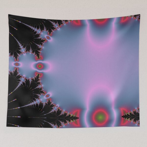 Item preview, Blue and Lavender Fractal designed and sold by allthingsnatura.