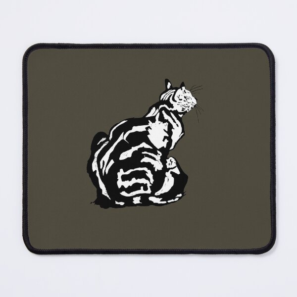 Item preview, Back View Of An Insubordinate Tabby Cat Illustration designed and sold by taiche.