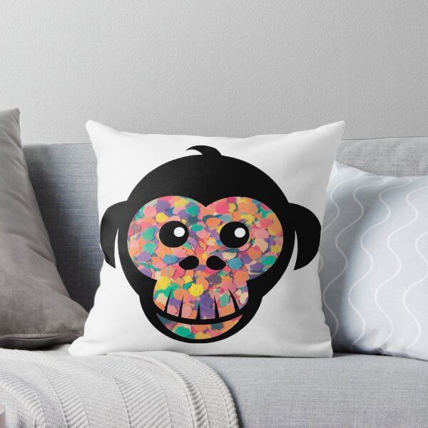 Item preview, Colorful Confetti Monkey designed and sold by BuzzySpaceBee.