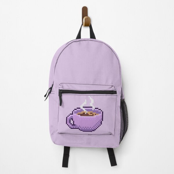 Item preview, Copy of Pixel Coffee pink designed and sold by Artwithkat.