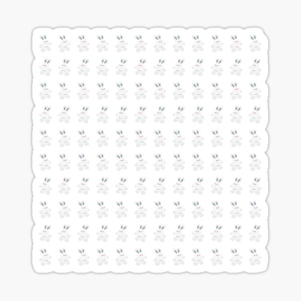 Item preview, Cute Grey Rabbit pattern designed and sold by Bella510.