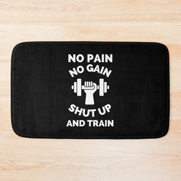 Item preview, No Pain No Gain Shut up And Train designed and sold by ExploreTheStore.