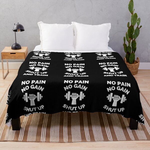 Item preview, No Pain No Gain Shut up And Train designed and sold by ExploreTheStore.