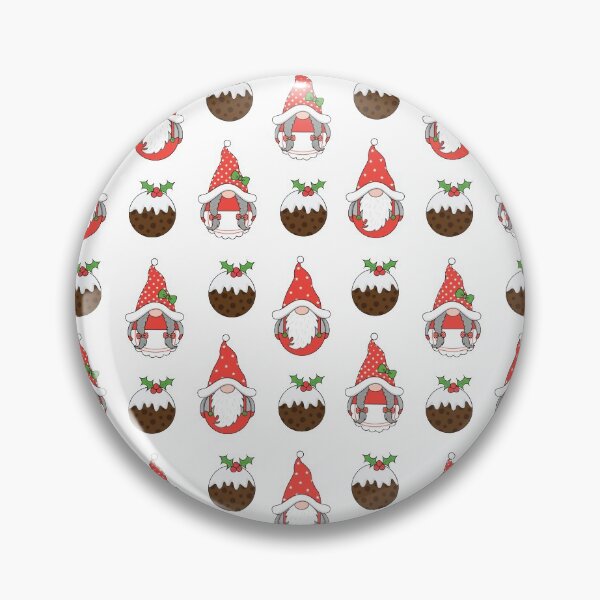 Item preview, Christmas gnomes & pudding  designed and sold by ArtKatherine.