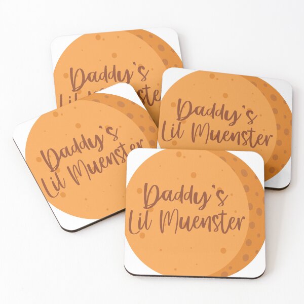 Item preview, Funny Cheese Pun - Daddy's Little Muenster designed and sold by MclaughlinGifts.