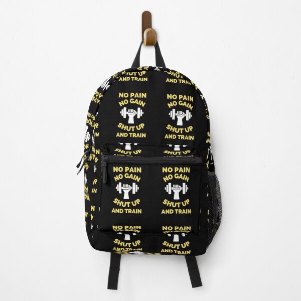 Item preview, No Pain No Gain Shut up And Train designed and sold by ExploreTheStore.