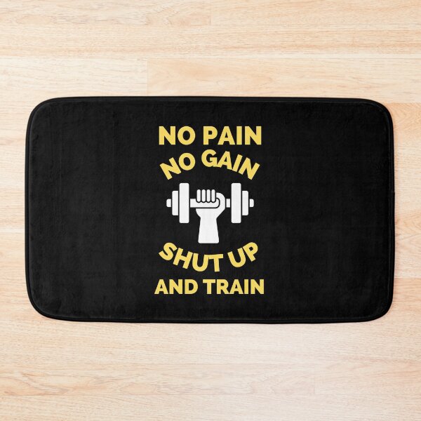 Item preview, No Pain No Gain Shut up And Train designed and sold by ExploreTheStore.